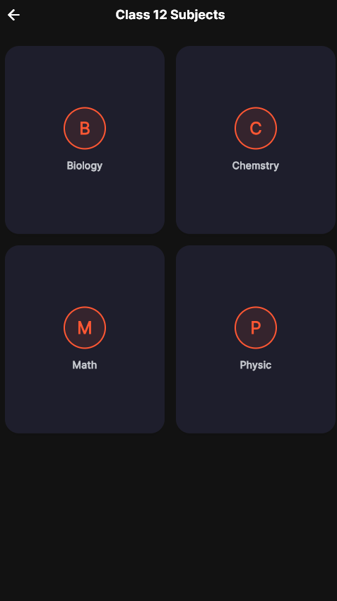 Subject Overview